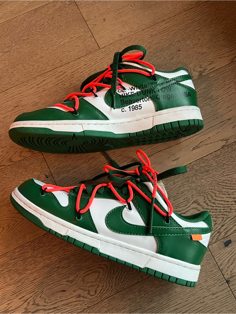 Nike off white dunks